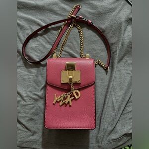 DKNY Elissa pink crossbody